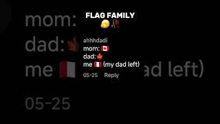 Trying the Flag Family trend🚩| Join DISCORD Server🗣️| in channel profile #trending #funny #shorts