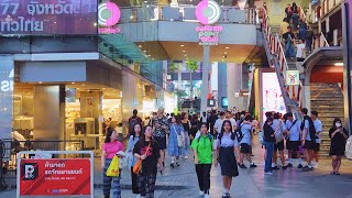 4K ?? Walking in Bangkok City | Siam BTS Station to Central World