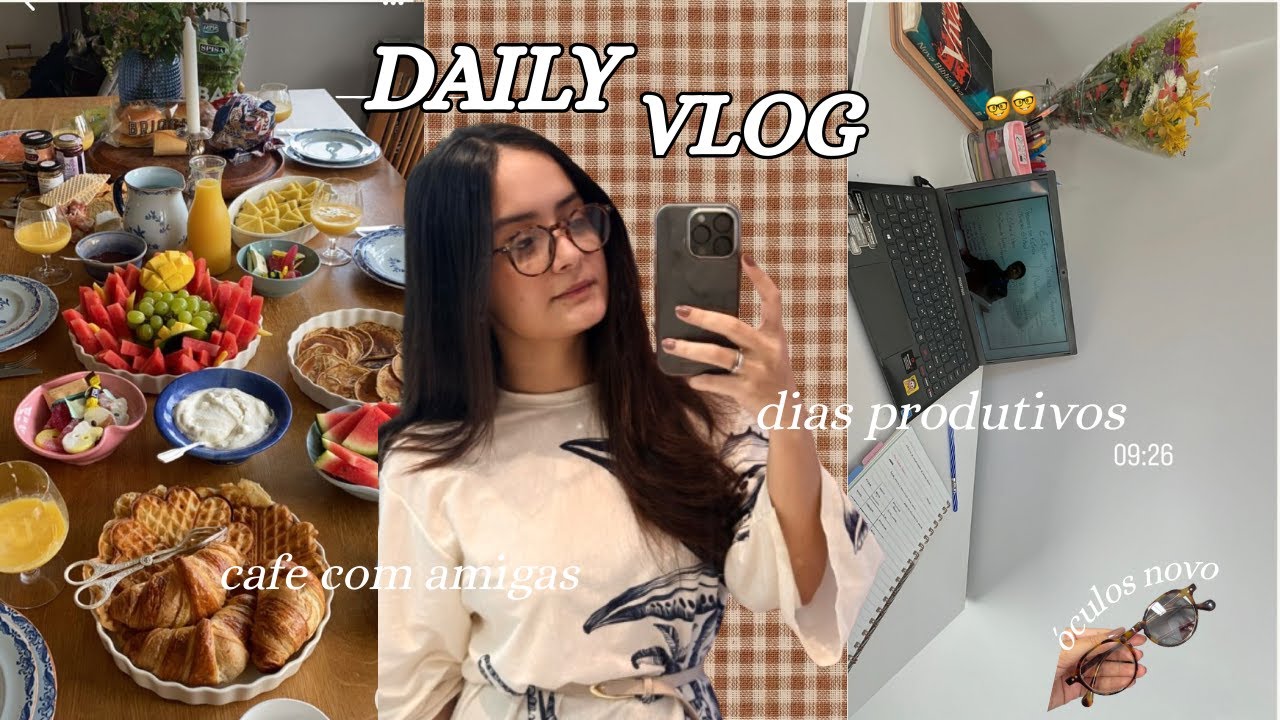 vlog🧸dias produtivos, tempo de qualidade com amigas, planos frustrados, estudos & médicos…