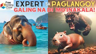 HANEP PALA LUMANGOY ang Hayop na ito! Animals you didn't know can SWIM by Free Thinking Pinoy 140,910 views 2 weeks ago 12 minutes, 13 seconds