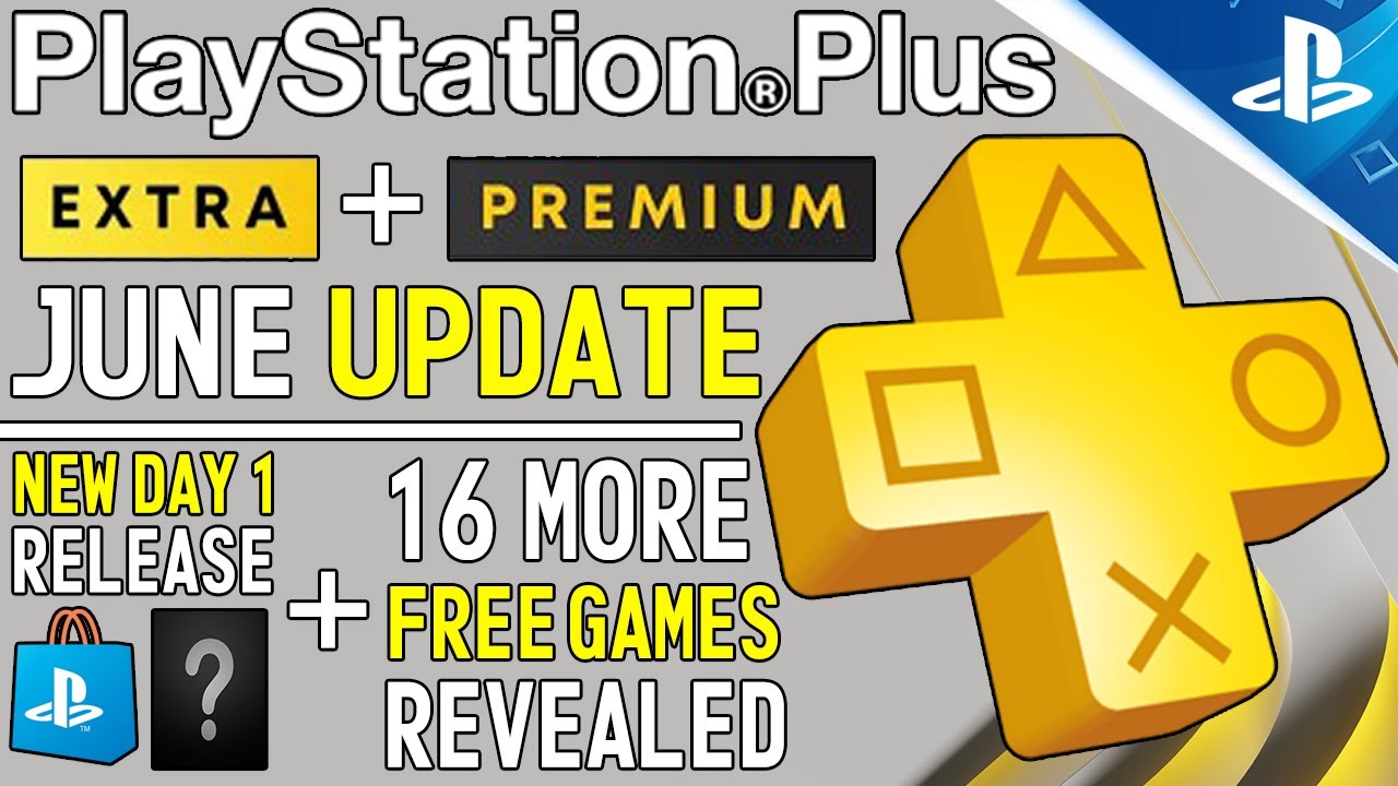 HUGE PS PLUS JUNE UPDATES! New FREE Game Releasing on PS+ DAY ONE, 16