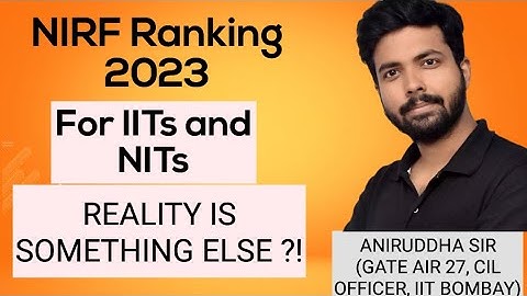 NIRF Ranking 2023 : The Reality !! || COAP 2023 || CCMT 2023 : Wait a minute !! #aniruddhasir #yt