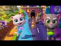 Talking Tom Gold Run Las Vegas Fight 🌆⚔️ Watch This Epic Crossover Gameplay!