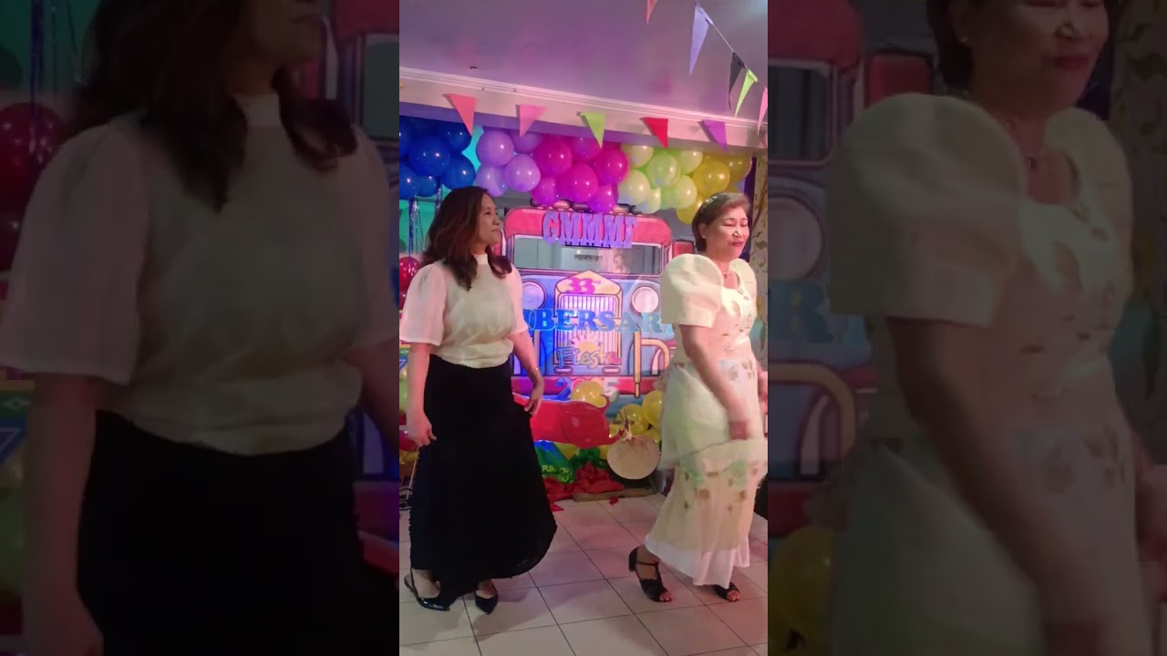 GOOD LOOKING FILIPINA DOCTORS DANCING TO PHILIPPINE MUSIC