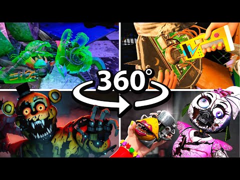 FNAF 360° Sun and Moon in VR? (360 video) 