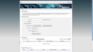 cPanel |  How to create an FTP account