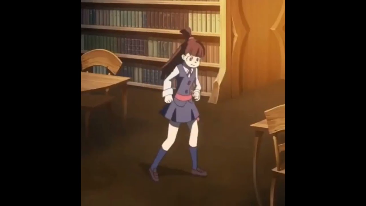 Atsuko Kagari screaming