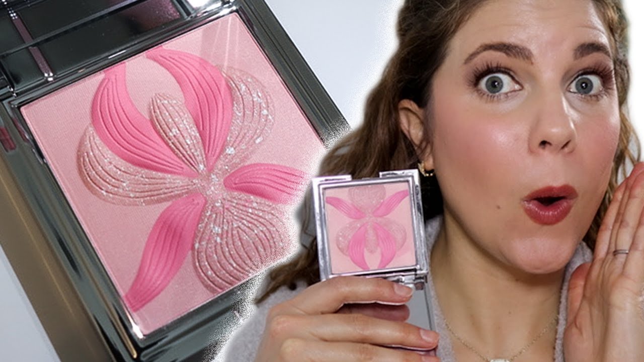 Обзор румян-хайлайтеров Sisley L'Orchidée в оттенках «Вуаль», «Розовый» и «Коралловый» | Примерка...