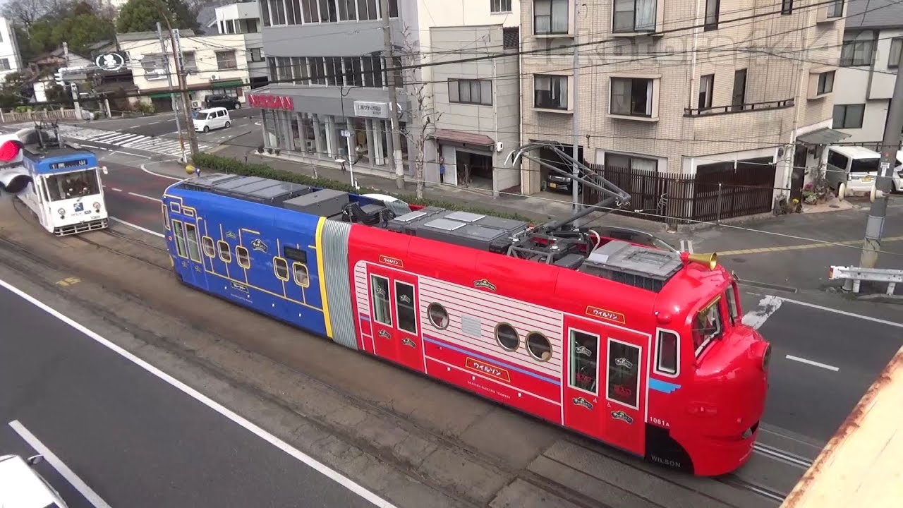 岡山電気軌道(おかでん)にチャギントン電車がやってきた! Okayama