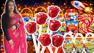 unboxing ||ASMR NEW CHOCOLATE OPEN ALLA LOLIPOPE CENDY OPEN (32) #live #asmr