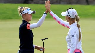 Jessica and Nelly Korda First Round Highlights | 2021 DOW Great Lakes Bay Invitational