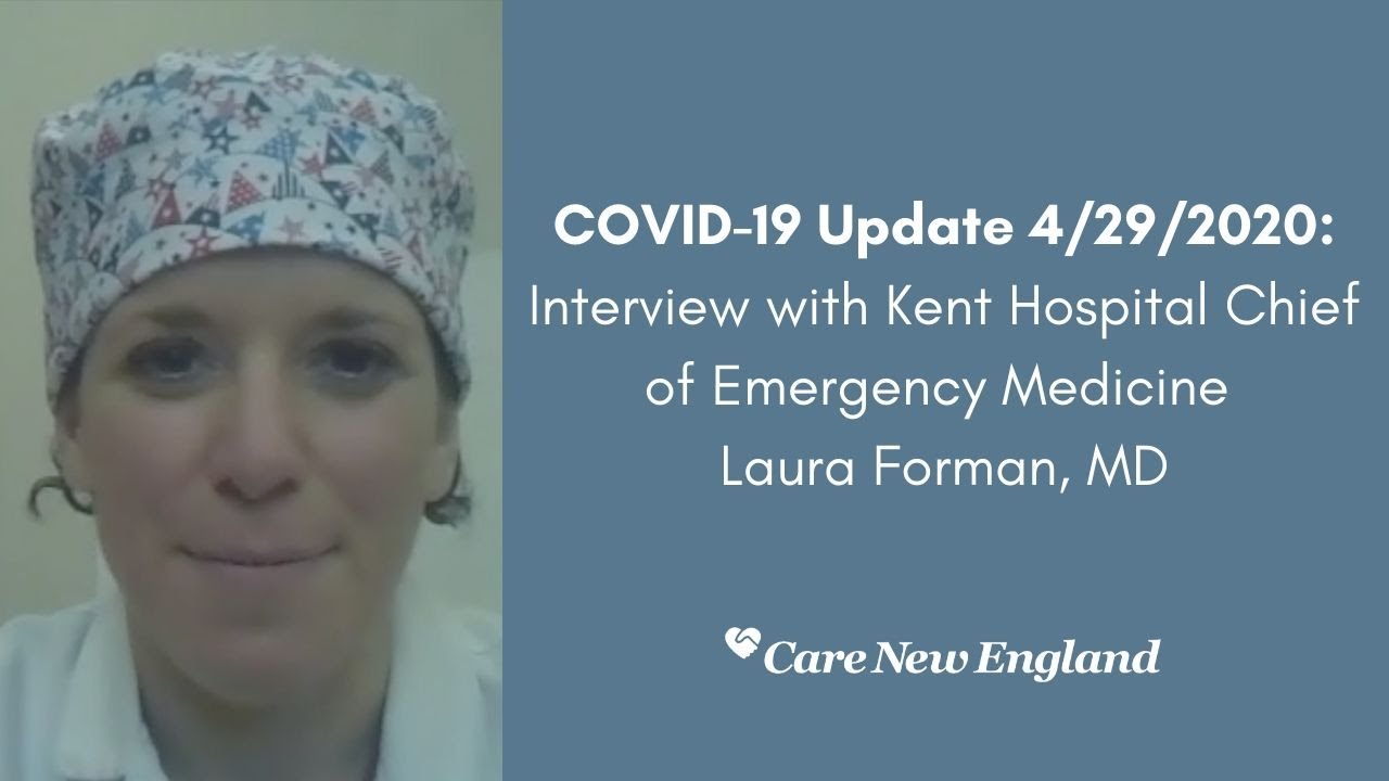 COVID19 Updates Interview with Kent Hospital Chief of Emergency