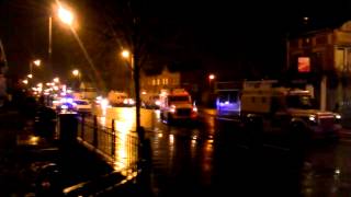 East Belfast Riot - 40ft Lidl Lorry Hijacked 7/1/13
