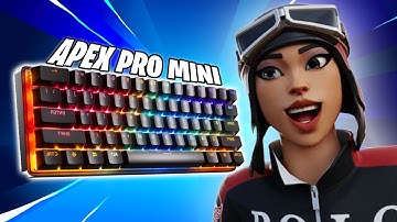 Trying the *FASTEST* Keyboard in Fortnite (Apex Pro Mini)