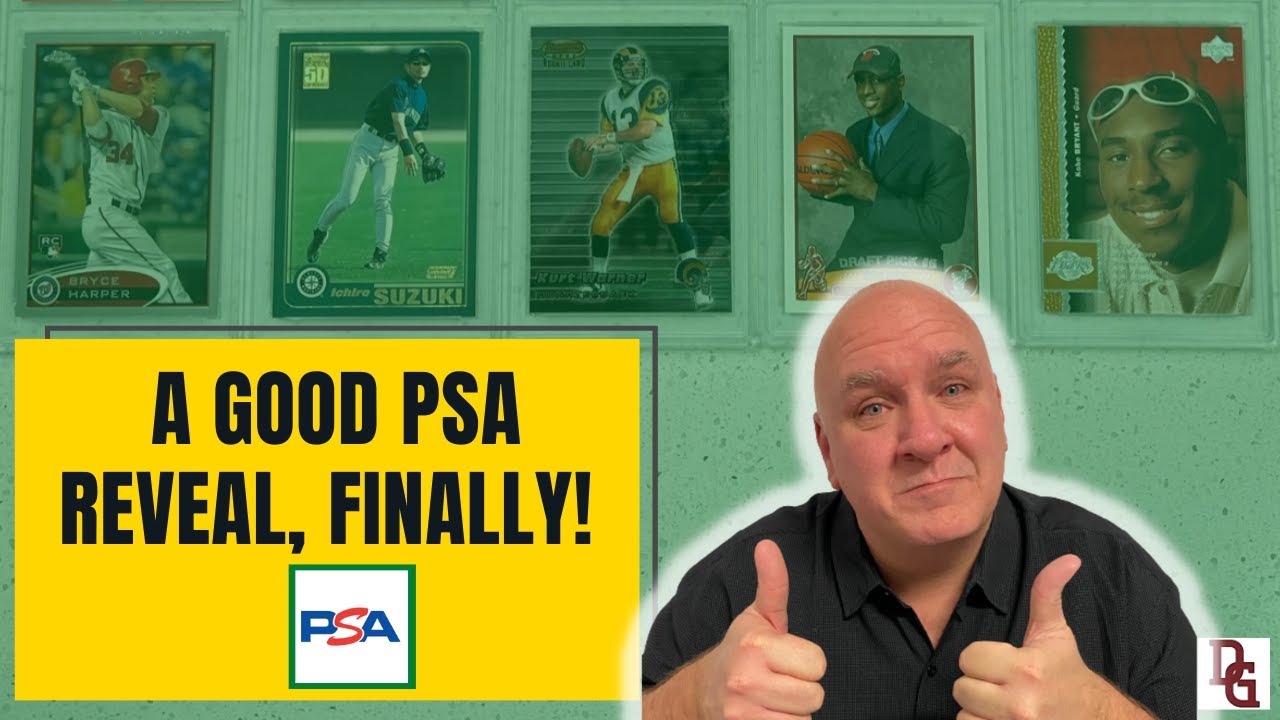PSA Blind Reveal! Baseball, Basketball, Football Superstars! 5 of My