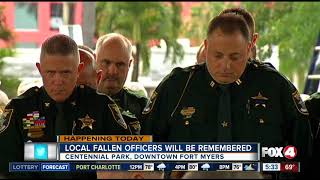 Local fallen officers remembered