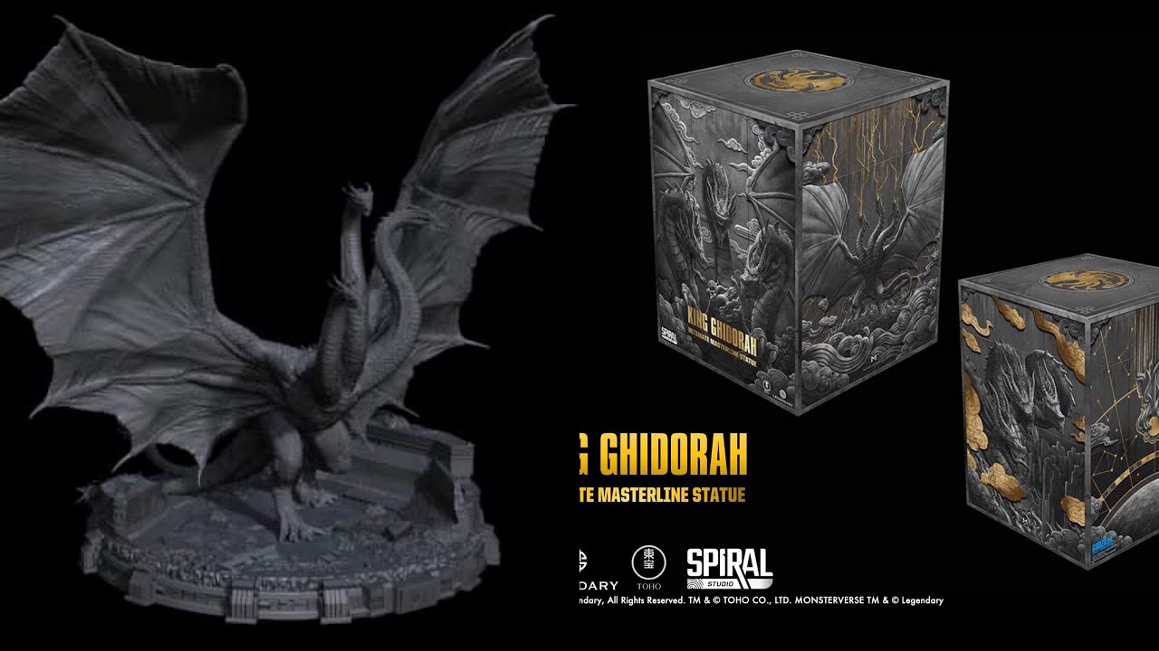 Responding to your questions on Spiral studio King Ghidorah 2019 Deluxe