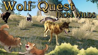 A Trap of Empty ECHOES and Razor Fangs!!  Wolf Quest: IRON WILDS • #2