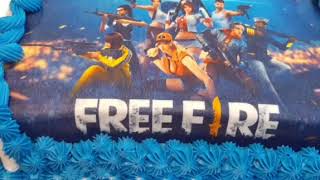 bolo free fire quadrado #bolofreefire #jogofreefire #freefire