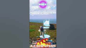 Bgmi 4.1 Update New feature #bgmi #pubgmobile #shorts #short #pubg #viralvideo #gaming #games #1k