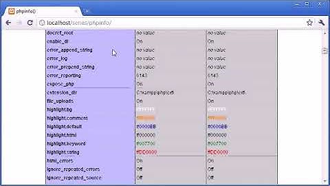 phpinfo Function|6 Months Industrial Training Jaipur