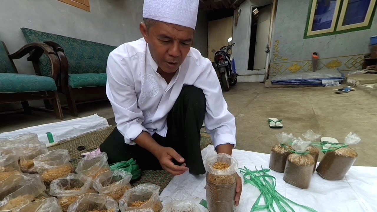 Cara membuat baglog jamur tanpa cincin - Baglog sederhana, Irit modal