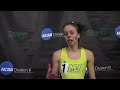 2016 MAC Indoor Track & Field Championships: Women's 800 Meter Run Champion Interview