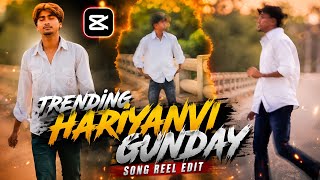 Haryanavi Gunday Song Video Editing Tutorial CapCut screenshot 3