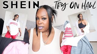 👀 spring is FINALLY HERE! 😆🎉 SHEIN SPRING PLUS SIZE TRY ON HAUL| Janielle Wright