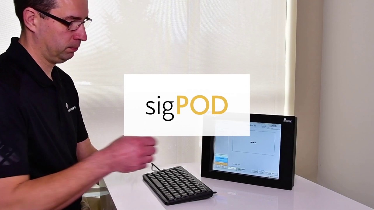 Sentinel Sigpod Sciemetric sigPOD - YouTube