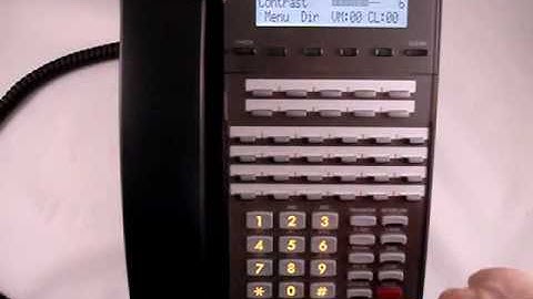 NEC DSX: Fix a Fading Phone Display - www.NEC-DSX-Programming.com