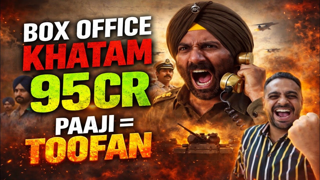 Toofan - Border 2 Day 4 India and Worldwide Collection | Sunny Deol 