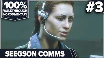 Alien: Isolation 100% Cinematic Walkthrough (Nightmare, No Damage) 03 SEEGSON COMMUNICATIONS