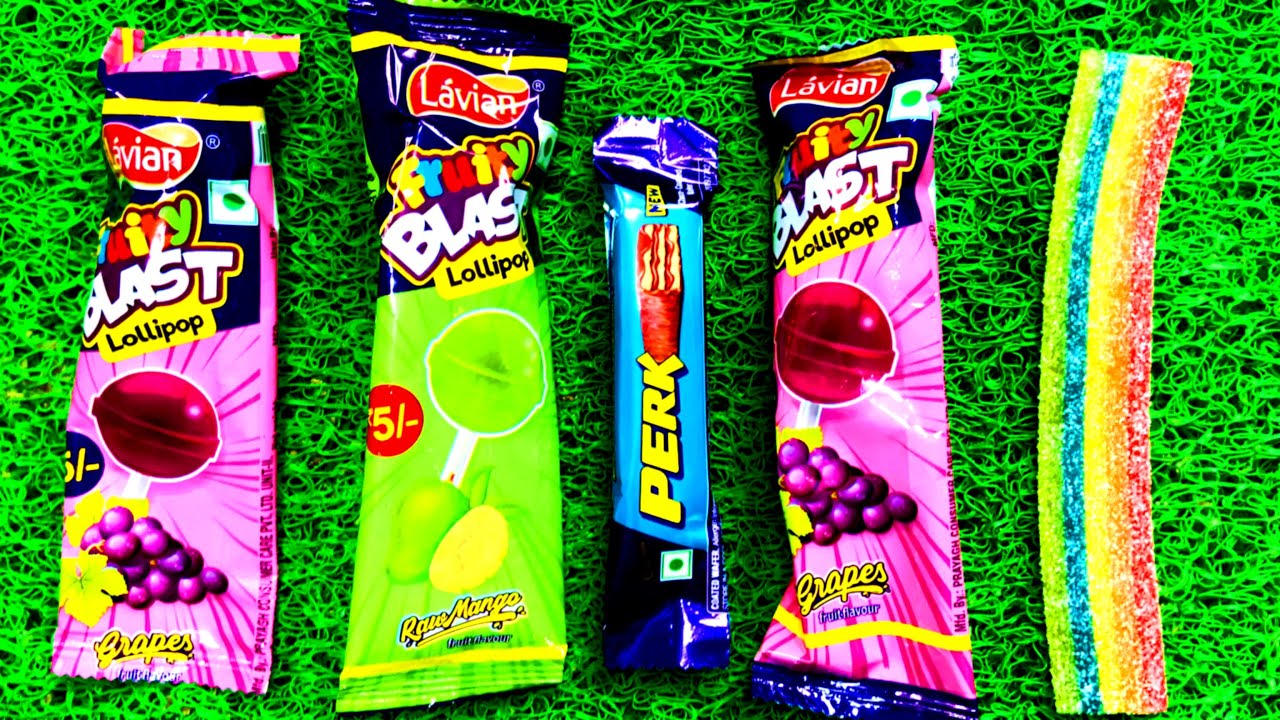 ASMR: Satisfying Candy & Chocolate - Lollipop Unboxing Sounds | Lots Of Candies