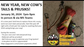 Cows Tails & Prusiks, Optimizing your Frog