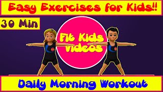 Kids Body Exercises | 30 min Workout | Daily Morning Exercises at home screenshot 5