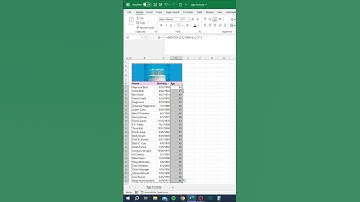 Age Formula in Excel‼️ #excel #exceltips #exceltutorial