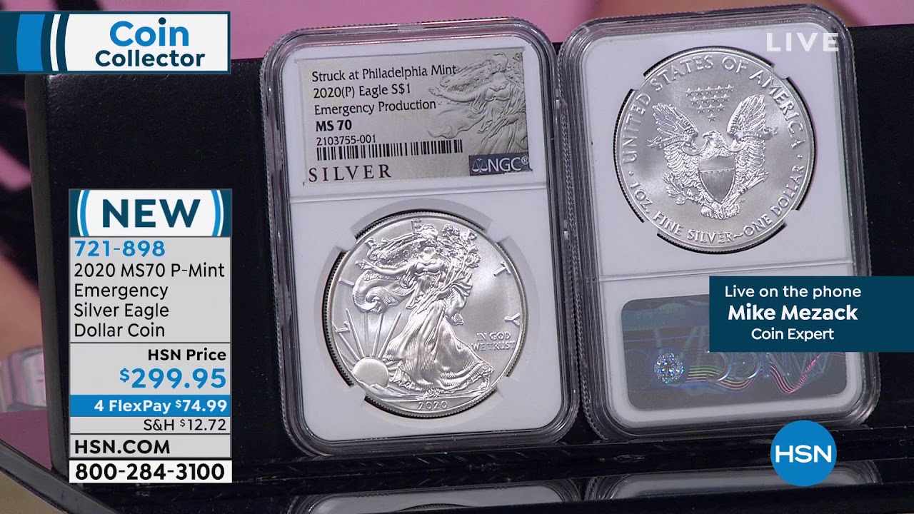2020 MS70 NGC PMint Emergency Silver Eagle Dollar Coin - YouTube