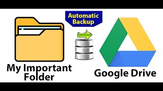 Automatic Backup your Computer to Google Drive | Keep your Important Folder Backup to google drive screenshot 4