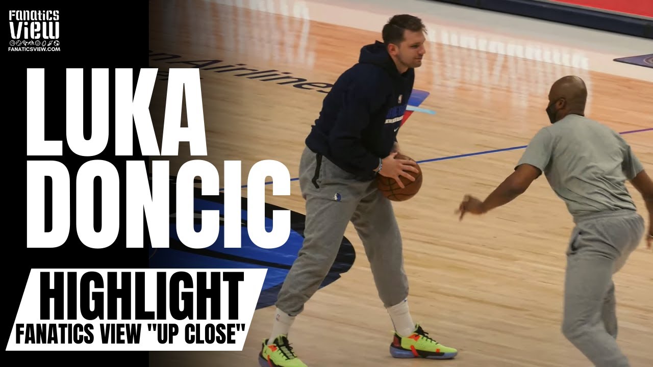 Luka Doncic Works on Mid-Range, Fade Away Jumper & 3-Point Shot for LA Clippers Series | "Up Close"