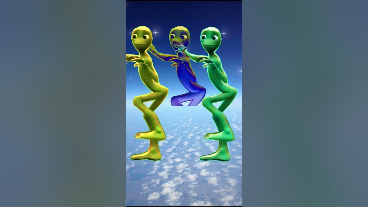 Dame tu cosita Green alien dance 🥹#dance #funny #shorts