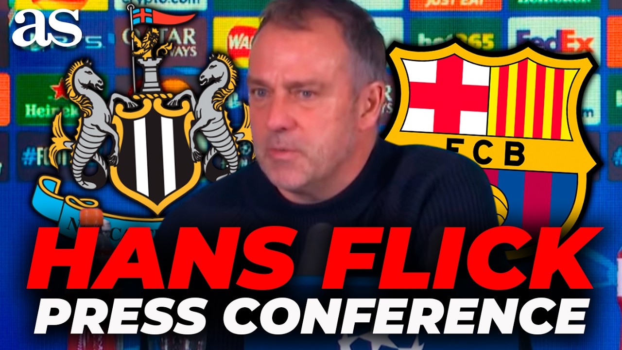 FLICK press conference today after NEWCASTLE 1 - FC BARCELONA 1 | CHAMPIONS LEAGUE
