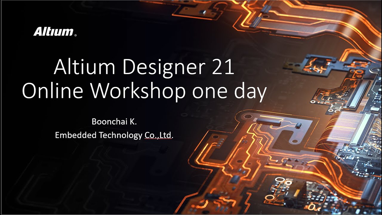 (10) Altium Designer Online Workshop: วาด DraftsMan - YouTube