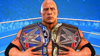 I Gave The Rock All WWE Titles & This Happened... screenshot 2