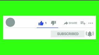 green screen like, subscribe,and turn on notifications