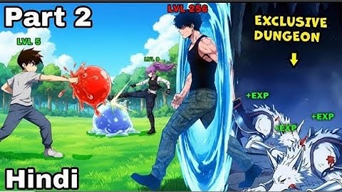 He Discovers a Ring That Unlocks His Own Dungeon and Lets Him Level Up 100x Faster ! part-2