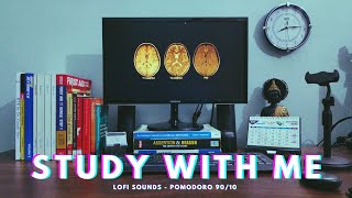 Study With Me | Calm music | Pomodoro 90/10 | For NEET PG - INI-CET