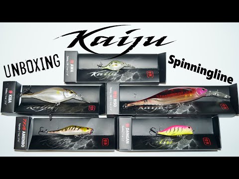 Распаковка воблеров Kaiju из магазина Spinningline