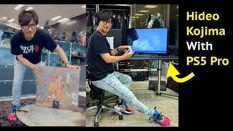 Hideo Kojima Unboxing Black Myth Wukong Collector's Edition. Then works on DS2 for PS5 PRO