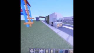 How to Build a Waste Management Truck in Minecraft! #wastemanagement #minecraft #shorts